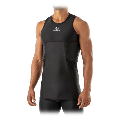 McDavid HEX® Basketball Tank 3-Pad - On Model  - Front View