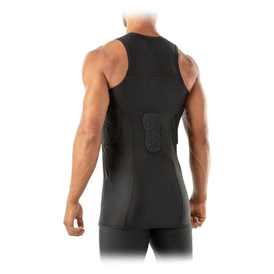 McDavid HEX® Basketball Tank 3-Pad - On Model - Back View