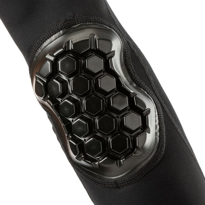 McDavid HEX® High Impact Arm Sleeve - Black - On Model - Detail View of HEX