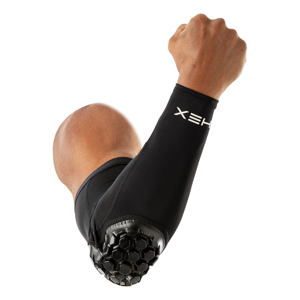 McDavid HEX® High Impact Arm Sleeve - Black - Hero