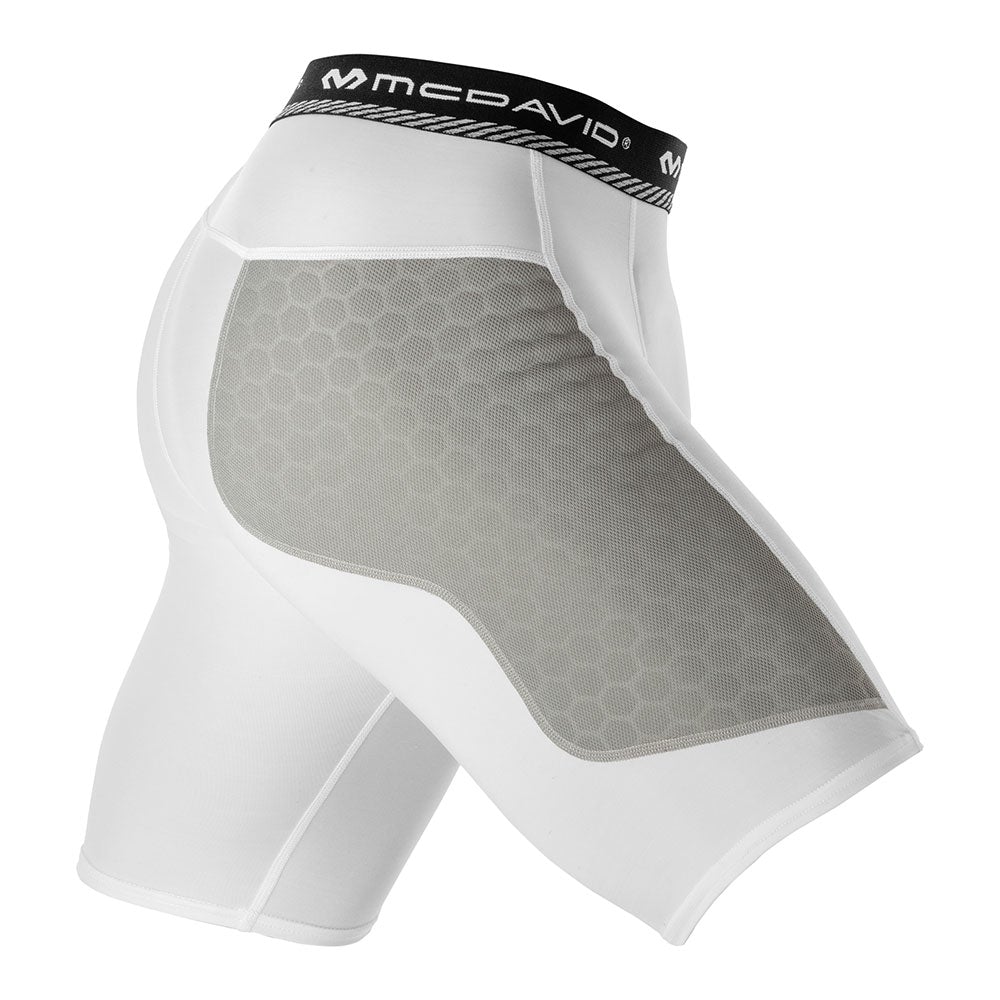 McDavid HEX® Thin Sliding Short - White - Hero