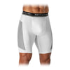 McDavid HEX® Thin Sliding Short - White - On Model - Front View