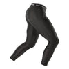 McDavid HEX® Basketball Black Compression ¾ Tight w/Hip & Tailbone Pads  Hero