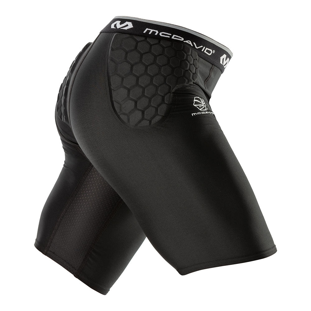 HEX® Basketball Compression Short w/Hip & Tailbone Pads