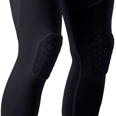 McDavid Women's HEX® 2-Pad 3/4 Tight with Knee Pad - Detail Shot of HEX® Knee Pads