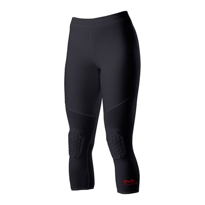 McDavid Women's HEX® 2-Pad 3/4 Tight with Knee Pad - Front View