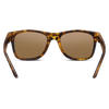 Nathan Sunrise Polarized Running Sunglasses - Tortoise Frame - Back