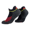 NATHAN Black Stripes Low-Cut Running Socks - Back View