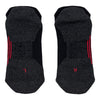 NATHAN Black Stripes Low-Cut Running Socks - Lay Flat