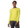 Nathan Women’s Dash Long Sleeve Tee - Sulfur Yellow - Hero