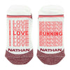 Love-Hate Low-Cut Running Socks