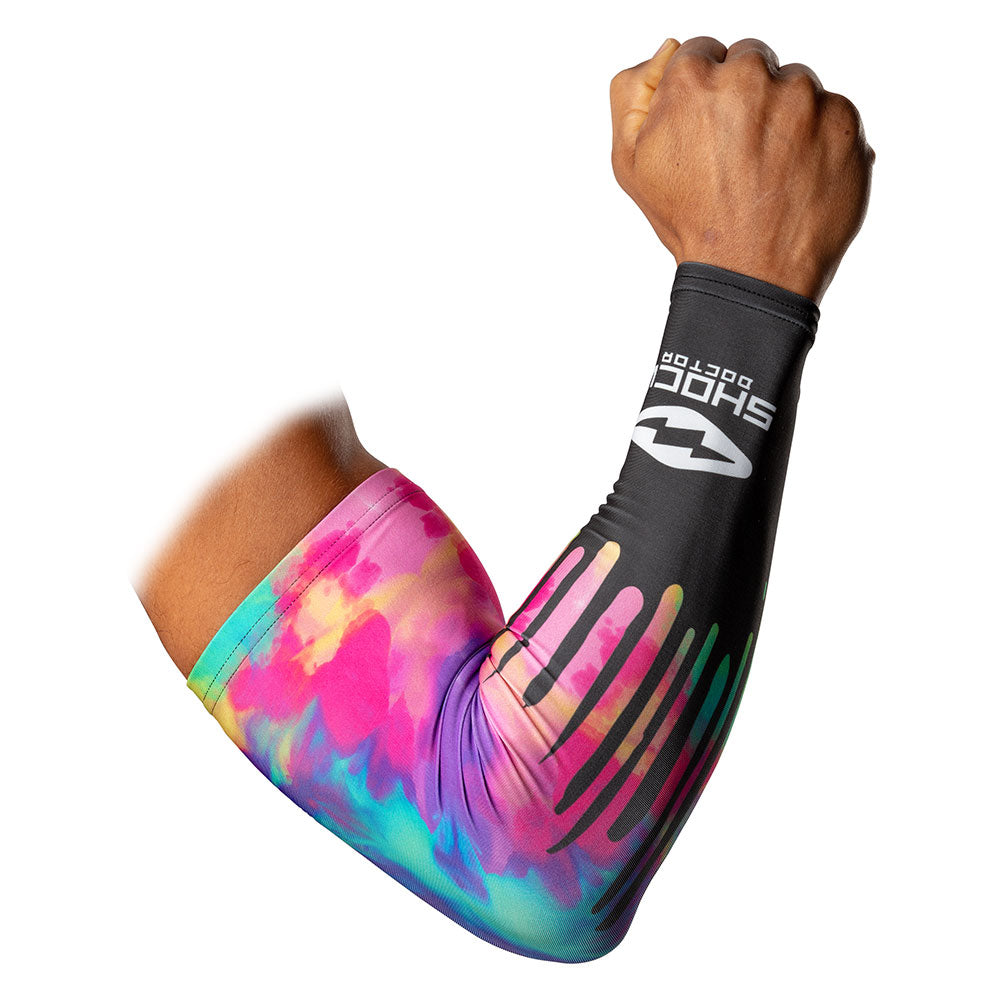 Tie Dye Drip Showtime Compression Arm Sleeve - Hero