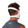USA Stars & Stripes Play Safe Face Mask – Male Model Wearing Protective Safety Face Mask - Back of Head Angle with Showing Straps