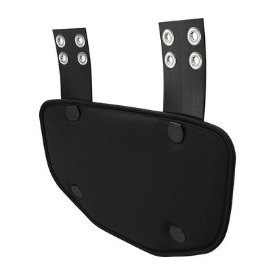 Shock Doctor Showtime Black/Gold Lux Back Plate - Back View