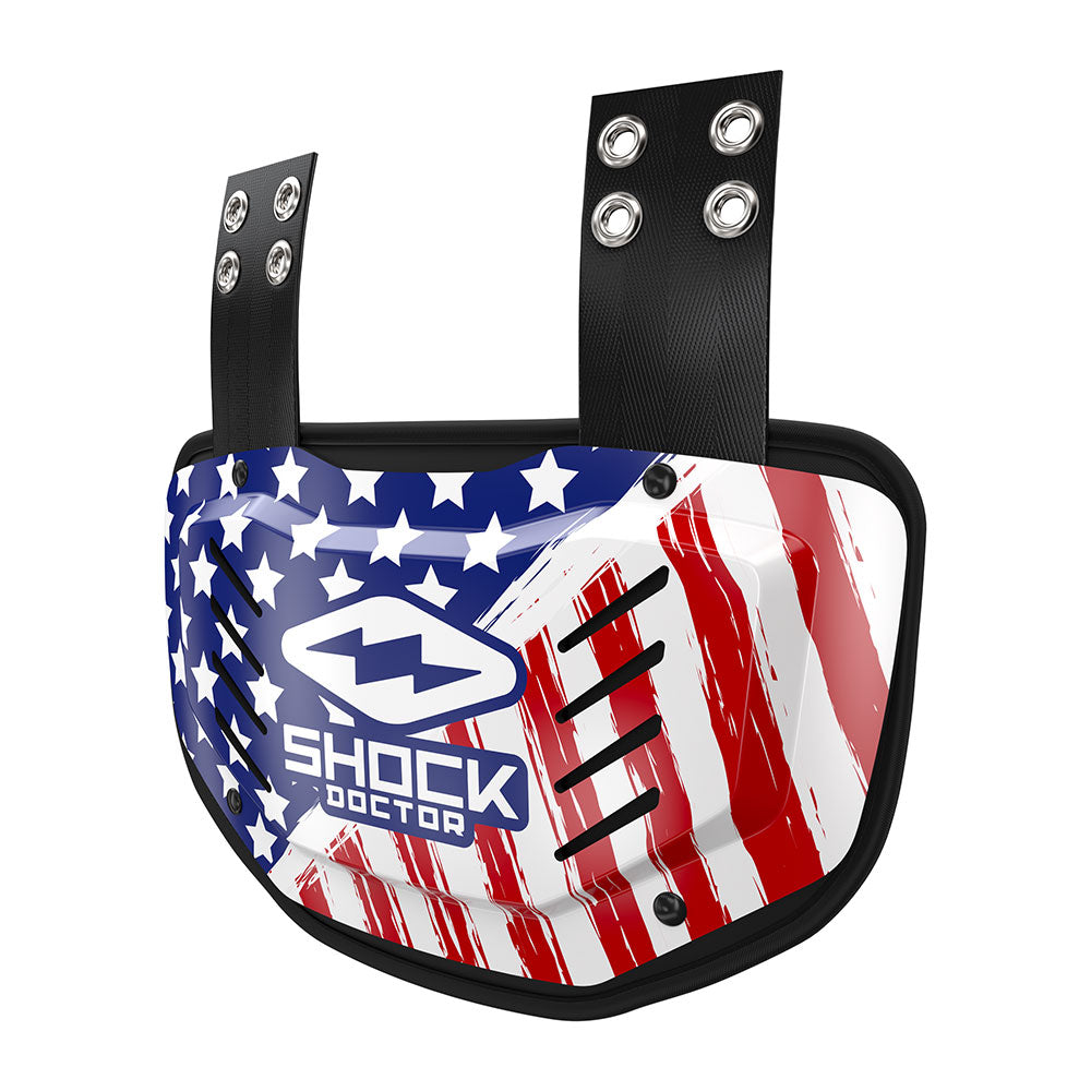 Shock Dcotor Showtime Flag Back Plate - Front View