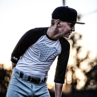 HEX® Sternum Raglan 3/4 Length Shirt