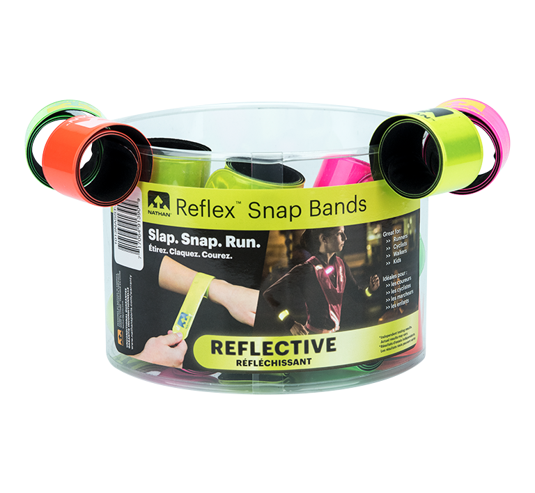 Reflex Reflective Snap Bands - 20 Pack